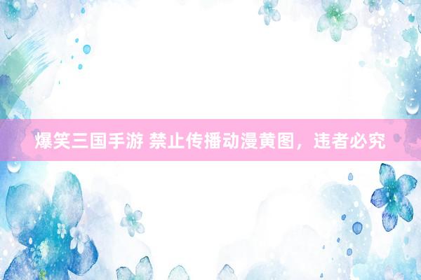 爆笑三国手游 禁止传播动漫黄图，违者必究
