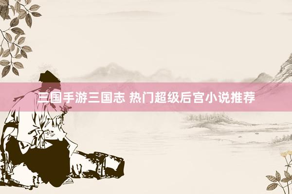 三国手游三国志 热门超级后宫小说推荐